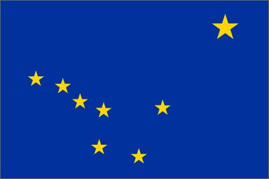 Alaska Staatsfahne