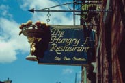 Restaurant-Schild