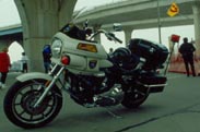 Polizei-Harley